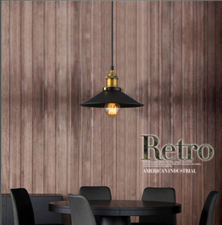 Black Iron Kitchen Restaurant Bar Balcony Hanging Pendant Light