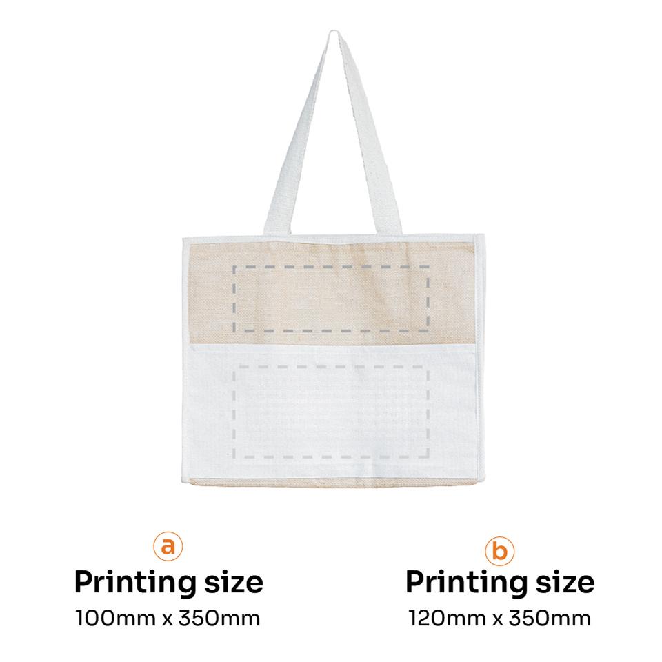Jute Cooler bag