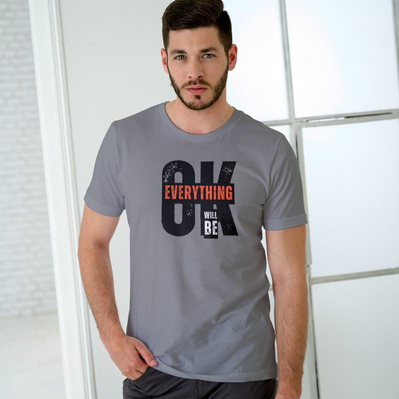 Men Cotton T-Shirt TTF-002