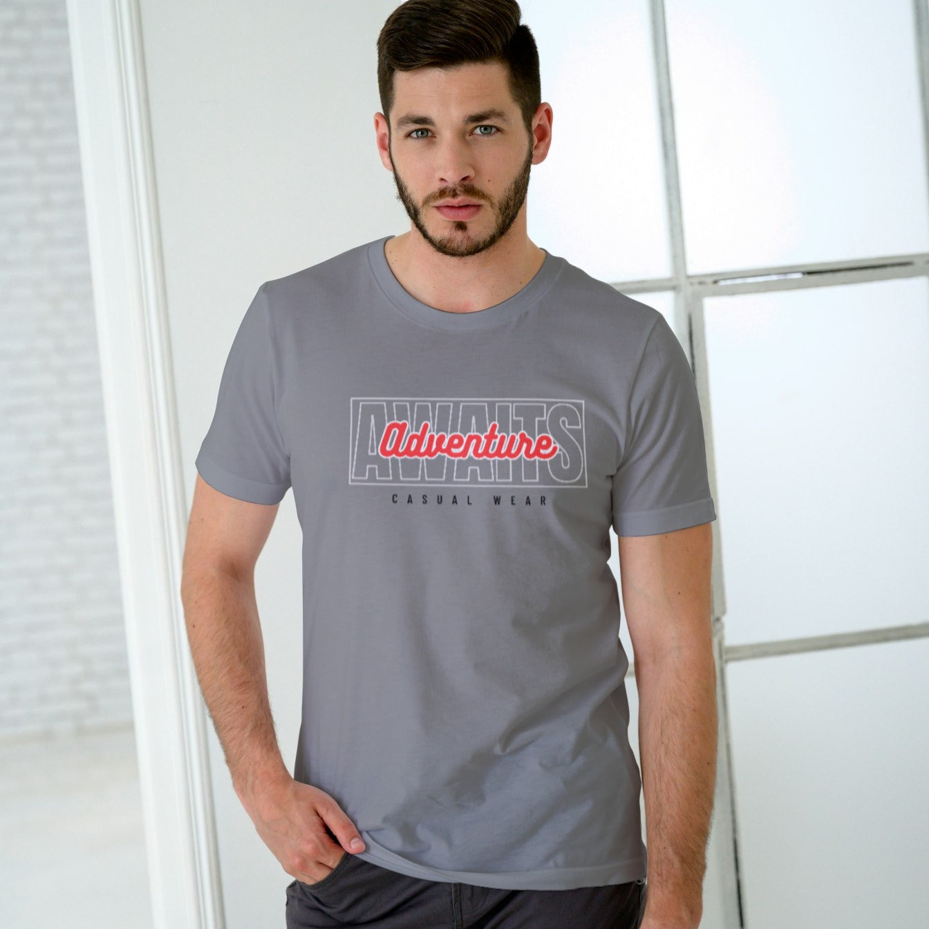 Men Cotton T-Shirt TTF-004