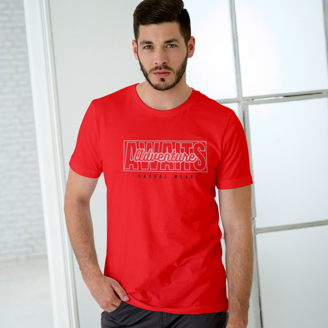 Men Cotton T-Shirt TTF-004