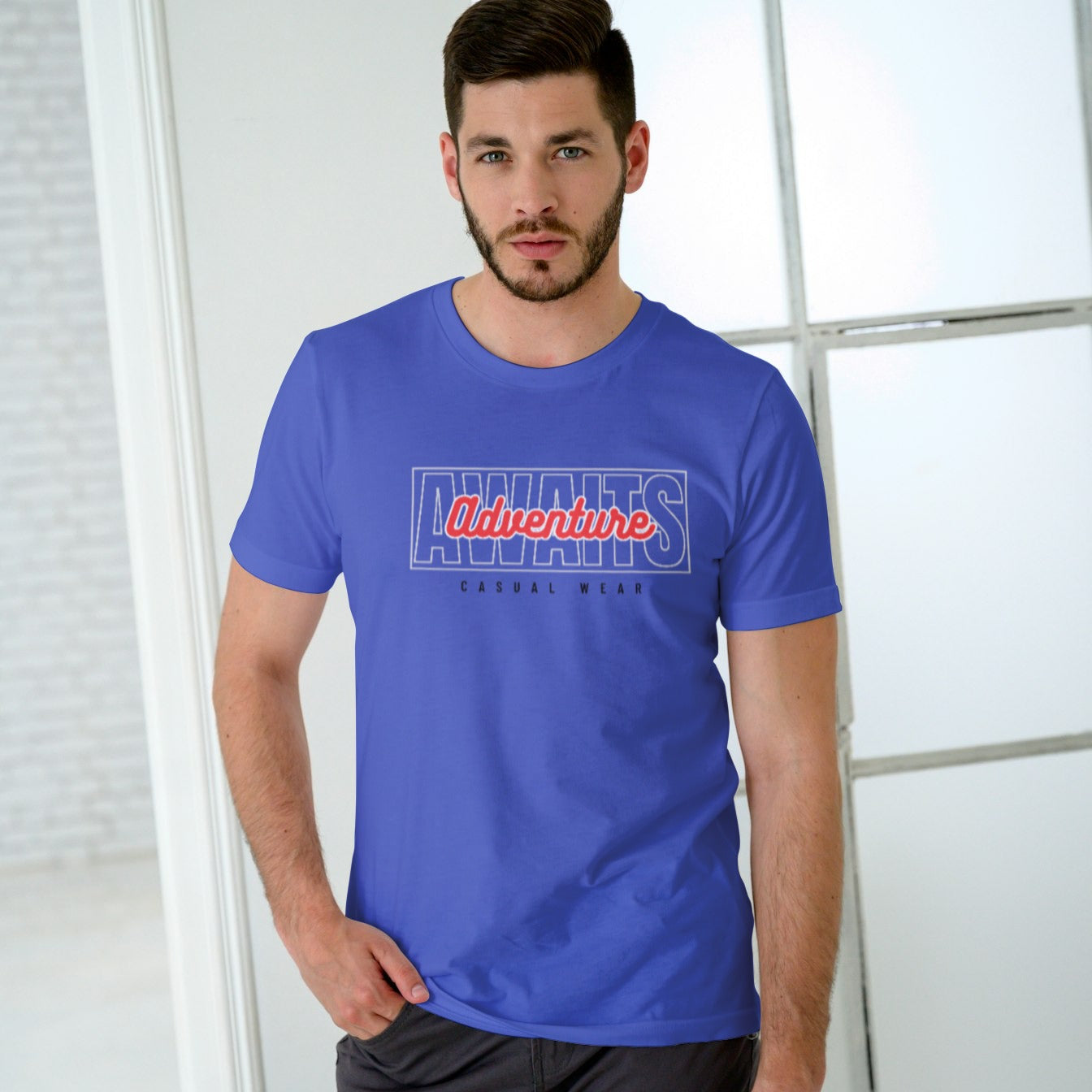 Men Cotton T-Shirt TTF-004