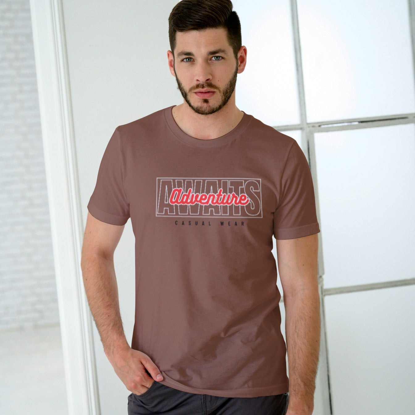 Men Cotton T-Shirt TTF-004