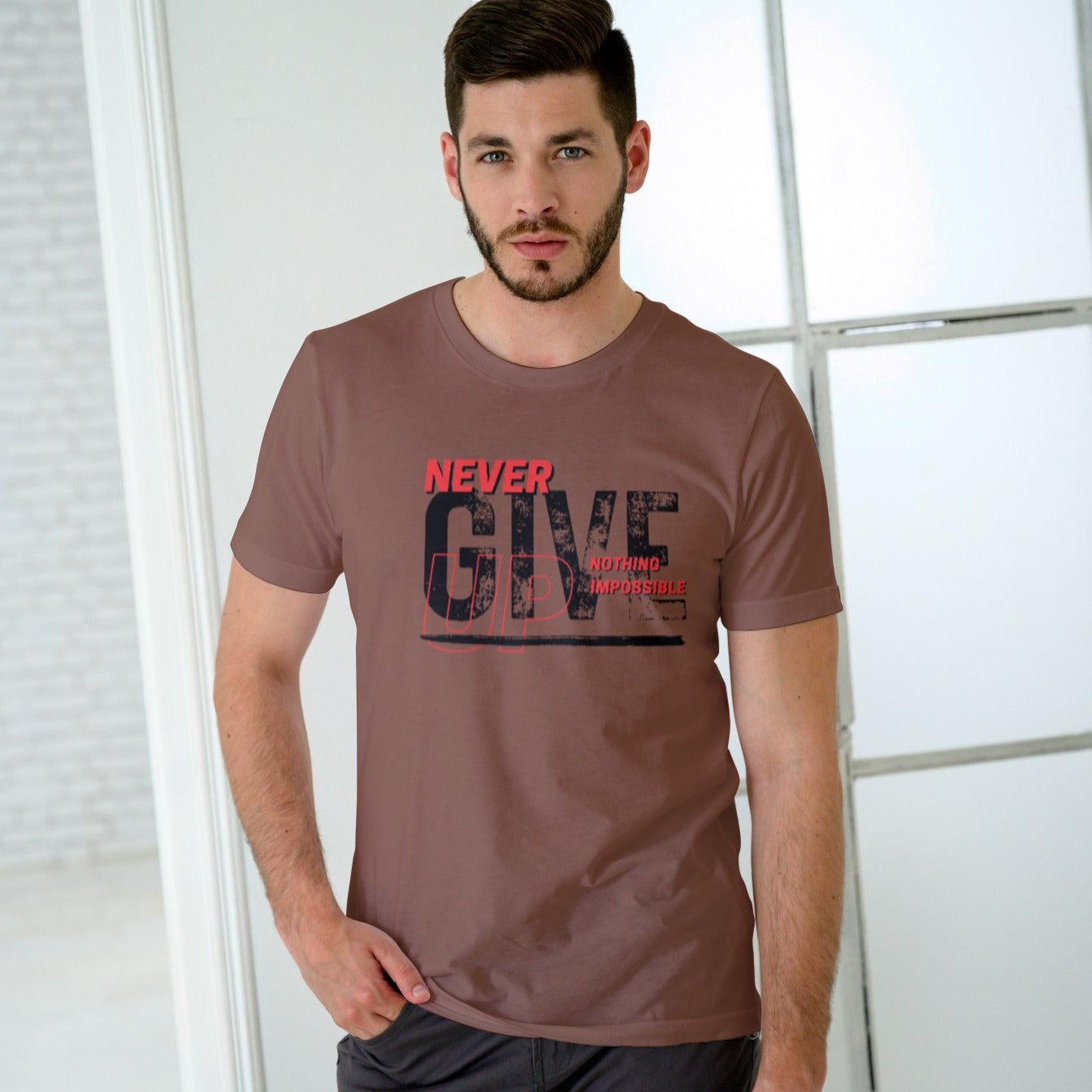 Men Cotton T-Shirt TTF-021