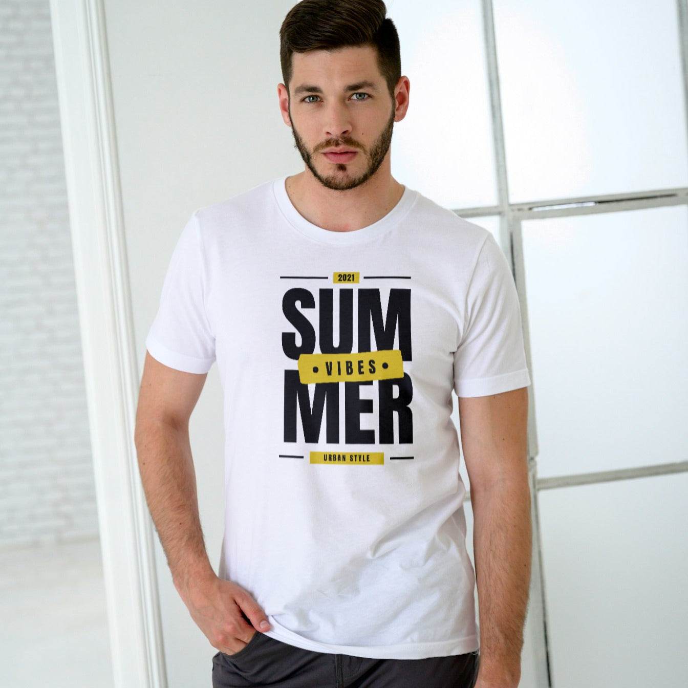 Men Cotton T-Shirt TTF-026