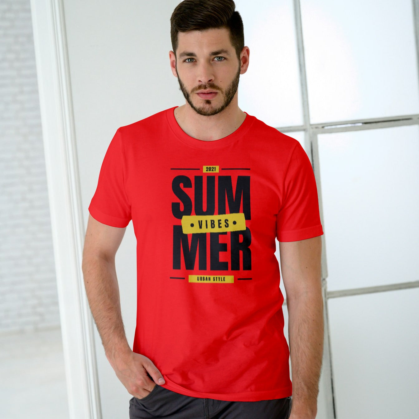 Men Cotton T-Shirt TTF-026