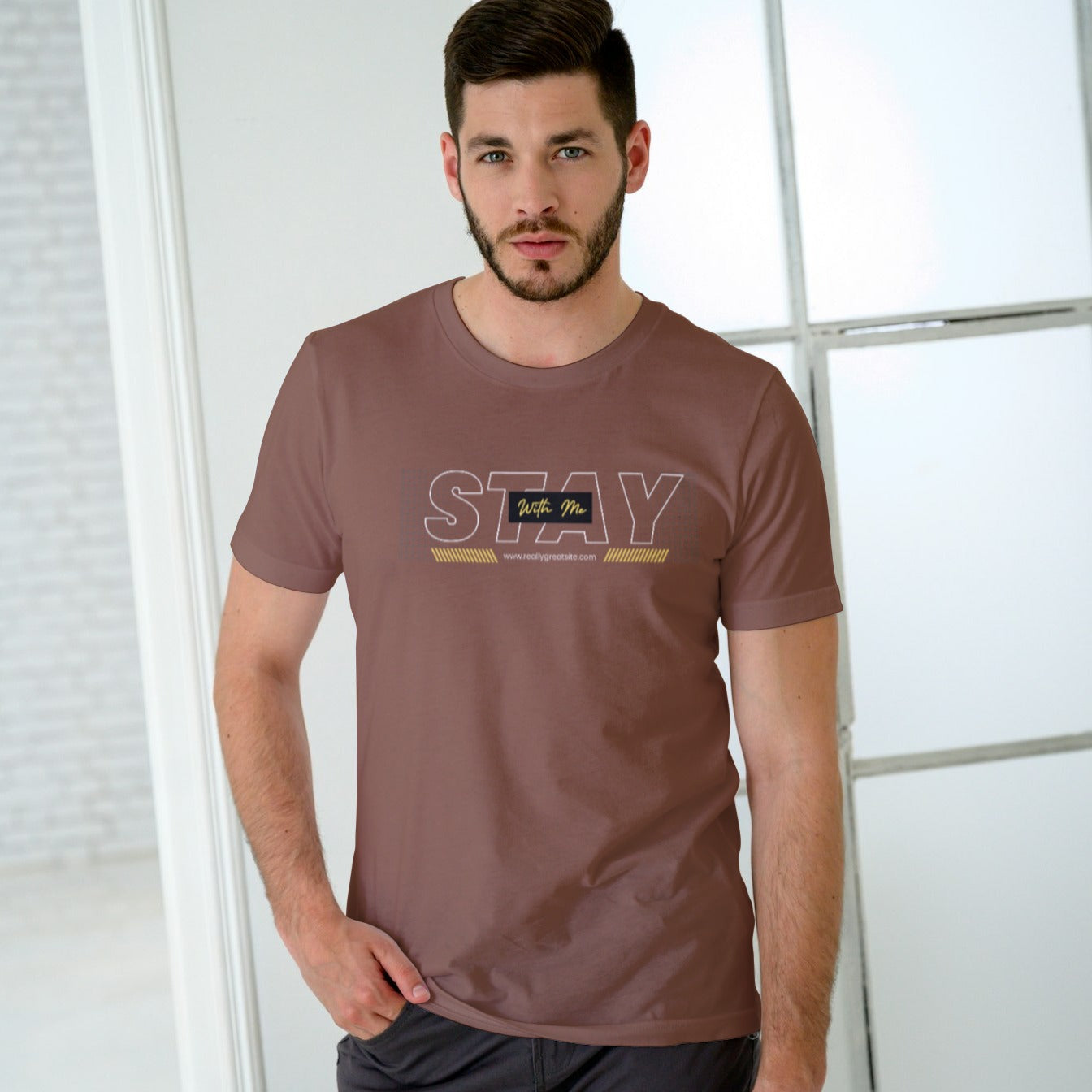 Men Cotton T-Shirt TTF-028