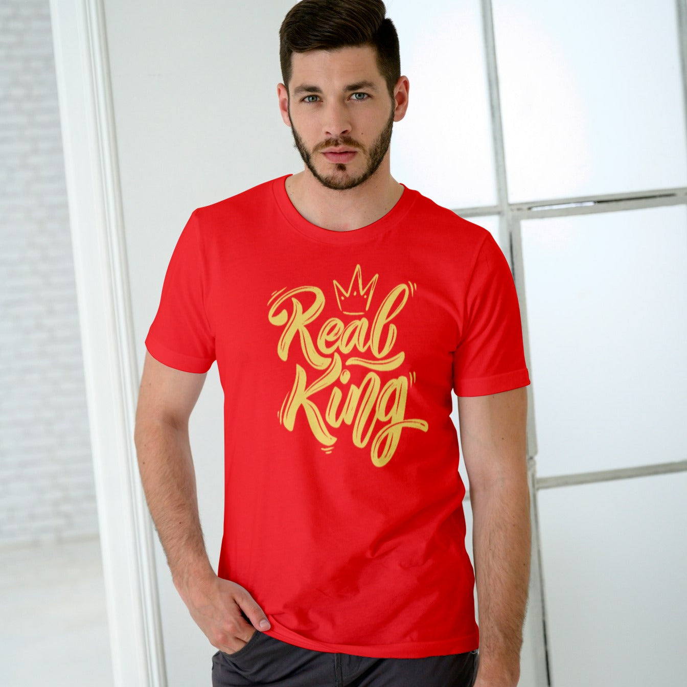 Men Cotton T-Shirt TTF-030