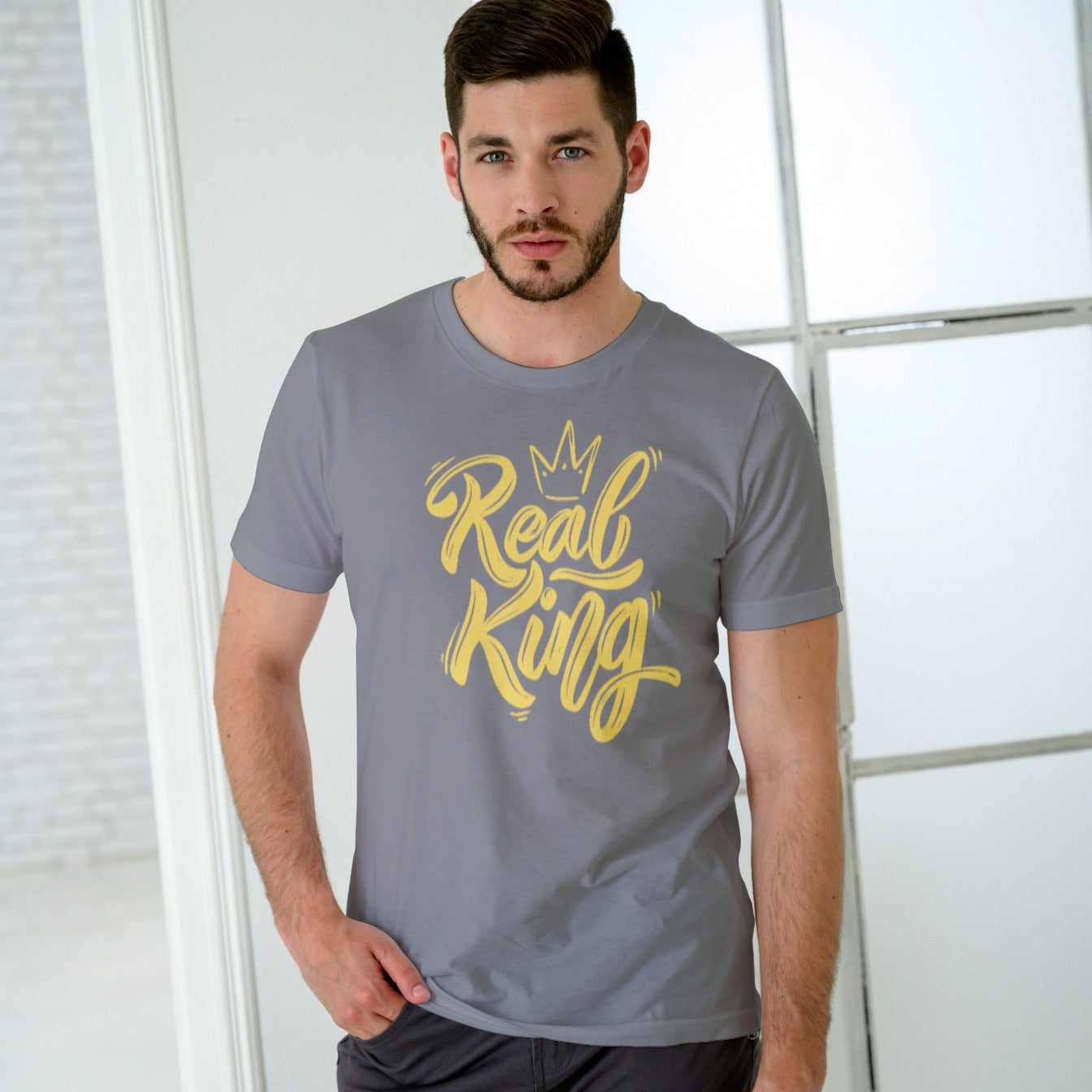 Men Cotton T-Shirt TTF-030