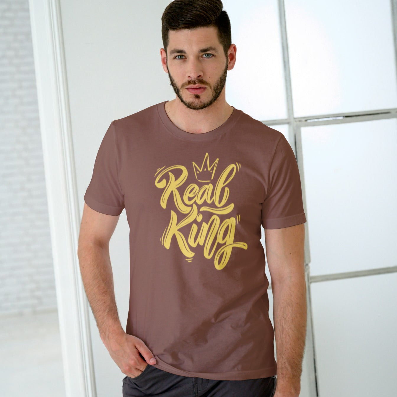 Men Cotton T-Shirt TTF-030