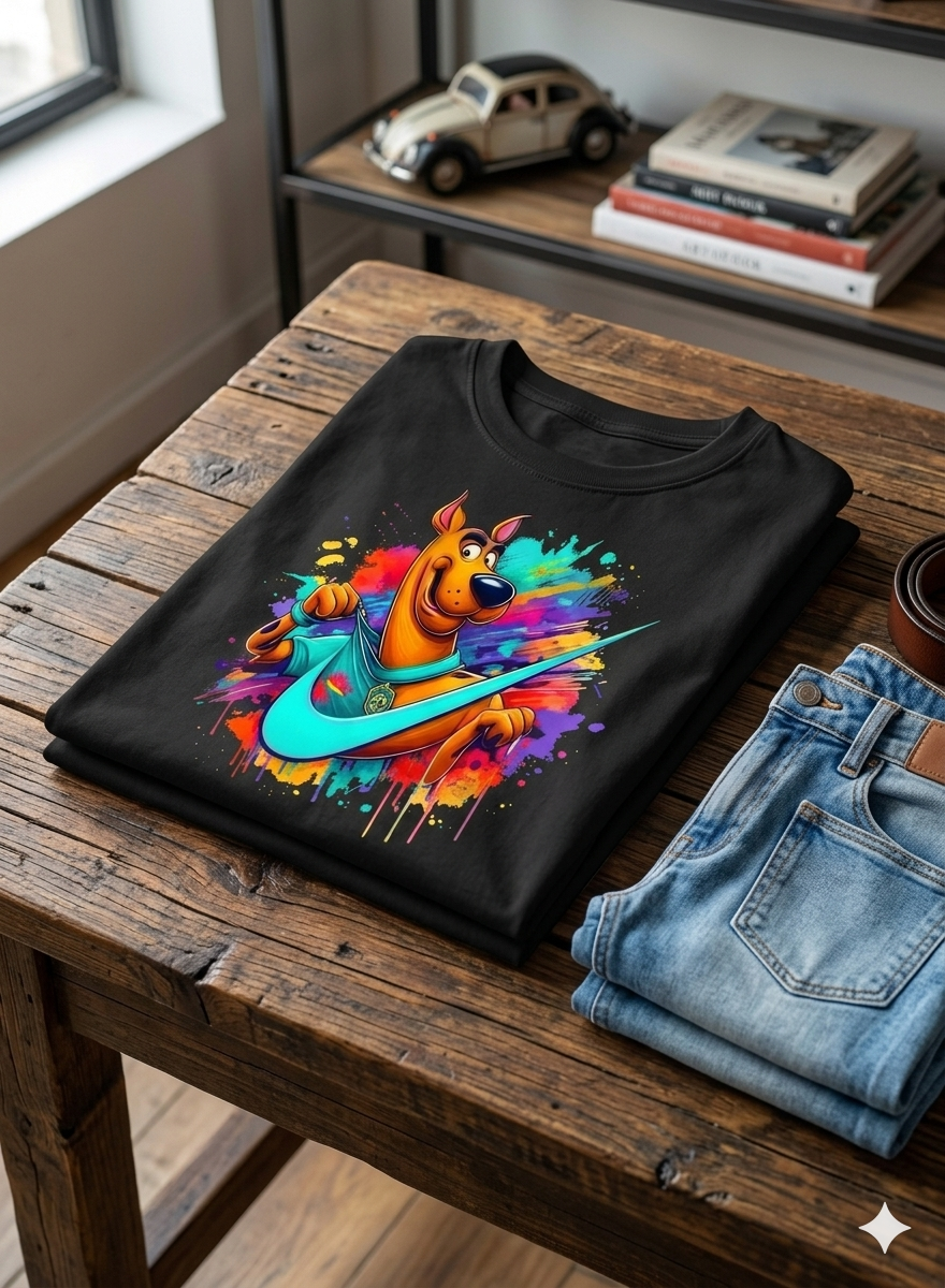 Scooby-Doo Kid Cotton T-Shirt Half Sleeves TTF-1004