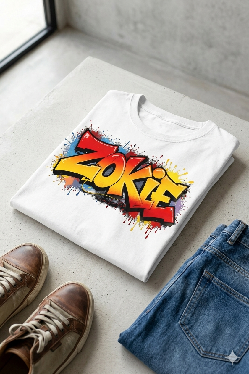 ZOKIE Men Smile Cotton Half Sleeves T-Shirt TTF-502 - The Trendy Fashions