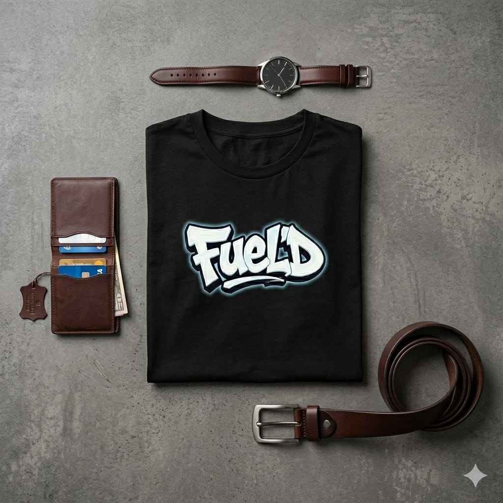 Fueld Men Cotton Half Sleeves T-Shirt TTF-510 - The Trendy Fashions