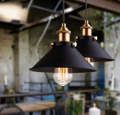 Black Iron Kitchen Restaurant Bar Balcony Hanging Pendant Light