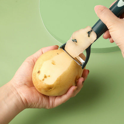 2 In 1 Vegetable Fruit Potato Peeler Upgrade Sharp Parer Slicer Julienne Cutter