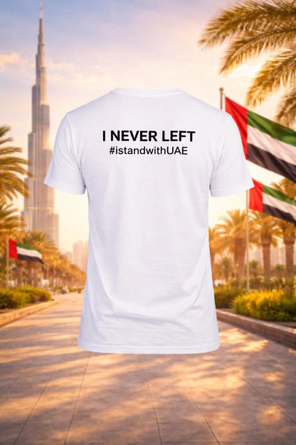 In UAE every one is EMARATI Men Cotton Half Sleeves T-Shirt TTF-UAE - The Trendy Fashions