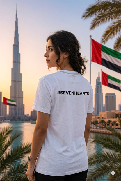 Seven hearts one soul women Cotton Half Sleeves Tees - The Trendy Fashions