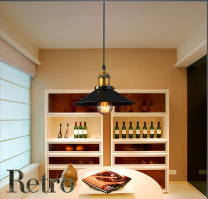 Black Iron Kitchen Restaurant Bar Balcony Hanging Pendant Light