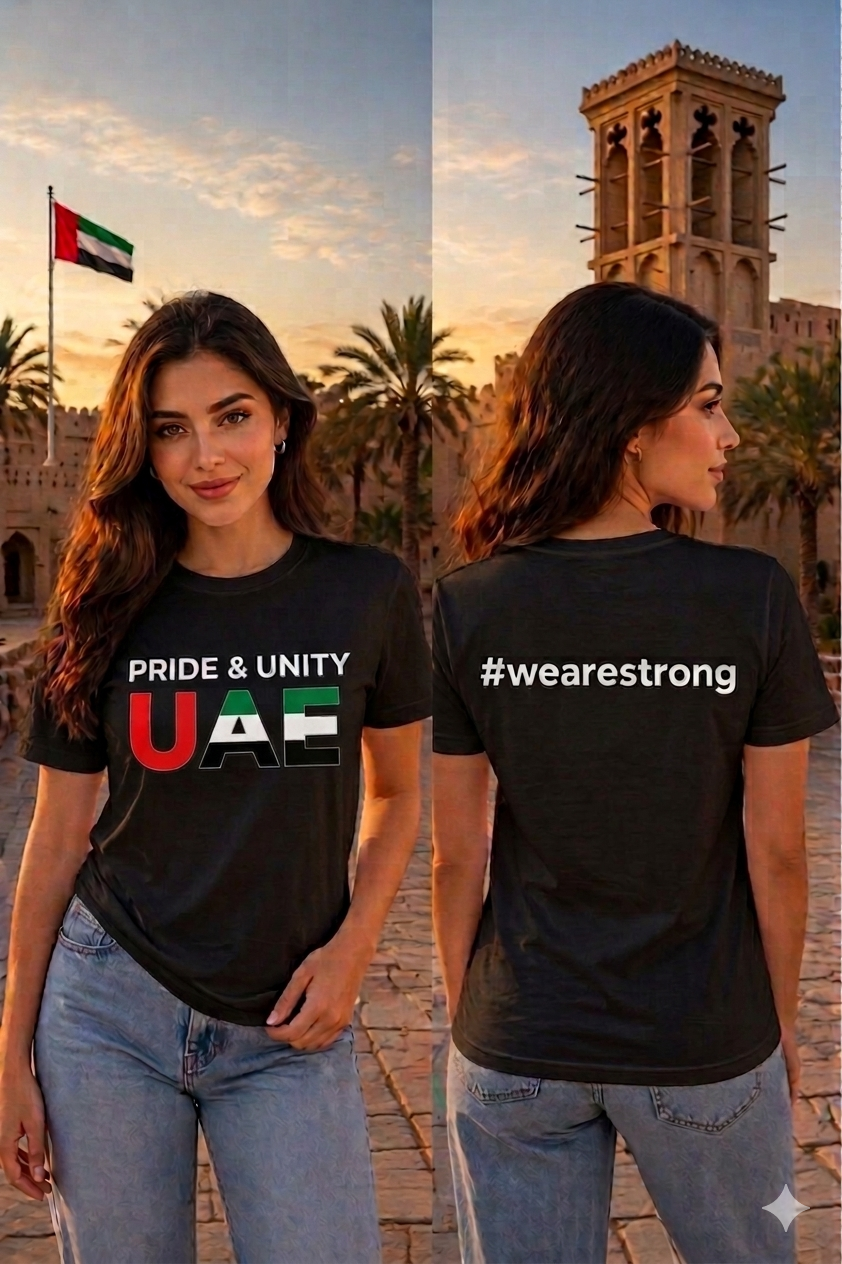 Pride & Unity Female Cotton Half Sleeves T-Shirt TTF-UAE - The Trendy Fashions