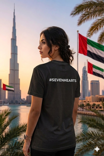 Seven hearts one soul women Cotton Half Sleeves Tees - The Trendy Fashions