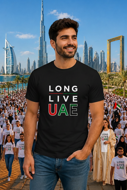 Love live UAE Men Cotton Half Sleeves Tees (Copy)