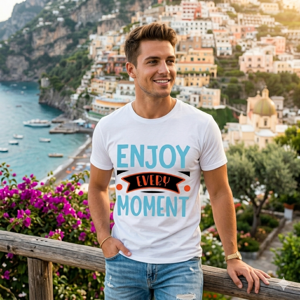Premium Cotton Inspirational Graphic Tee