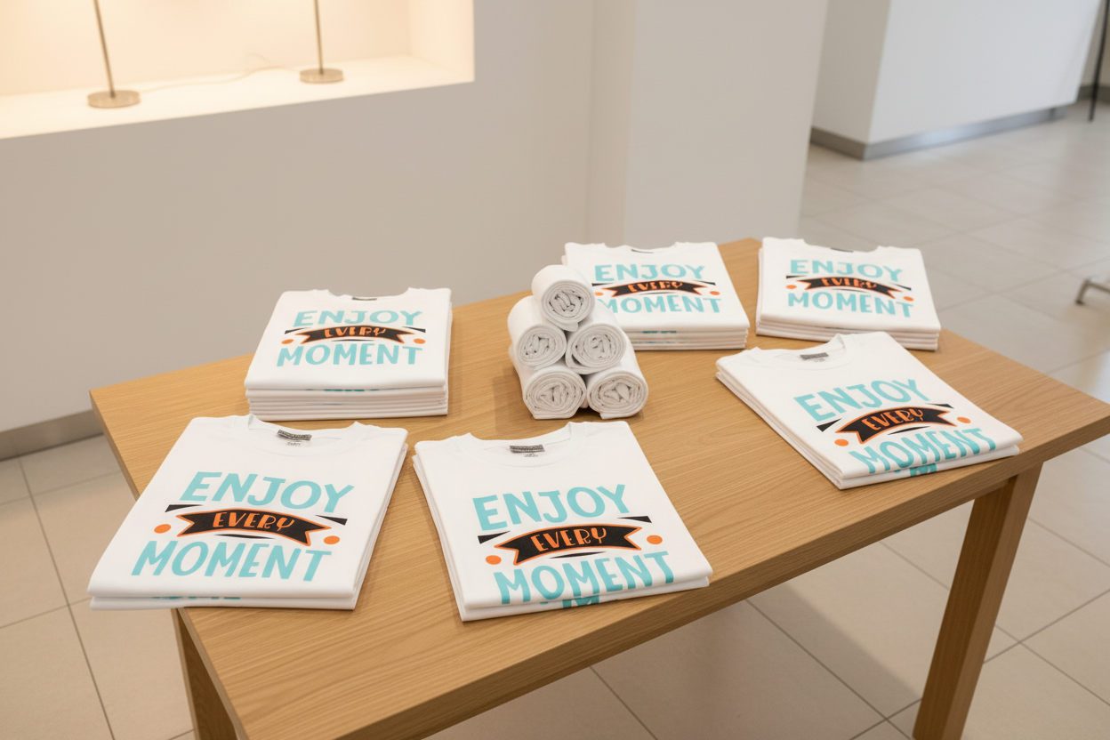 Enjoy Every Moment Premium Cotton Inspirational Graphic Tee