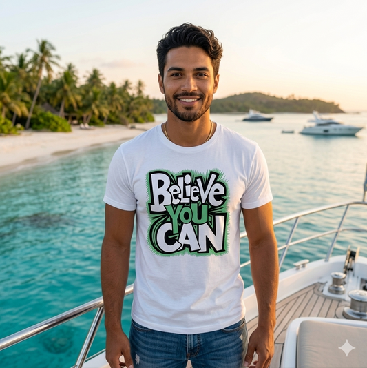 Premium Cotton Inspirational Graphic Tee