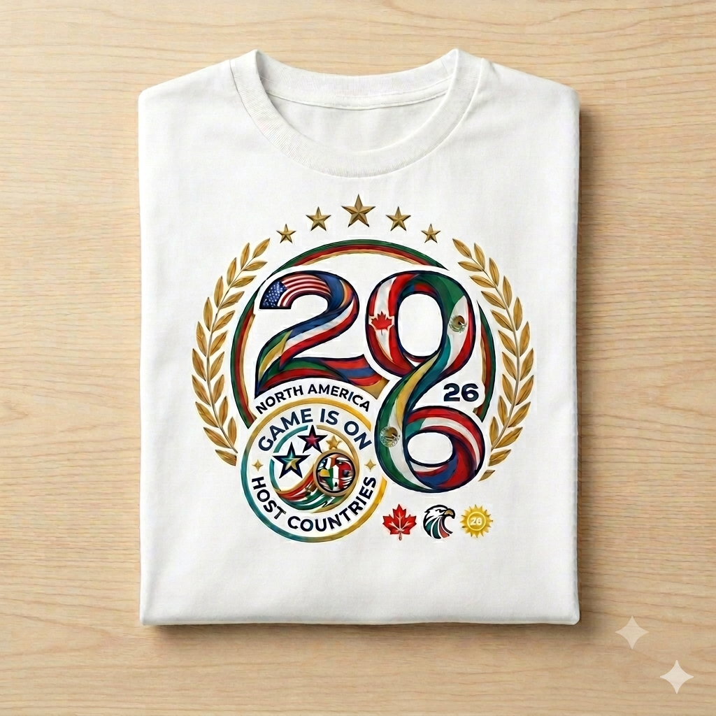 Game Is On" Football Supporter T-Shirt
