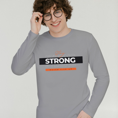 Men Cotton Full Sleeves T-Shirt TTF-203 - The Trendy Fashions