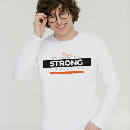 Men Cotton Full Sleeves T-Shirt TTF-203 - The Trendy Fashions