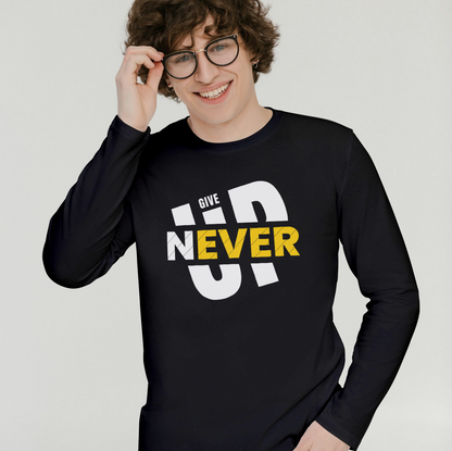 Men Cotton Full Sleeves T-Shirt TTF-204 - The Trendy Fashions
