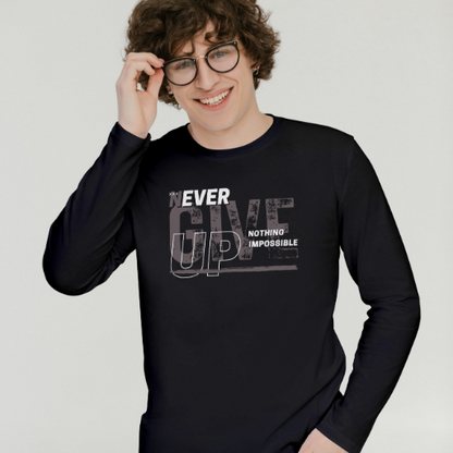 Men Cotton Full Sleeves T-Shirt TTF-209 - The Trendy Fashions