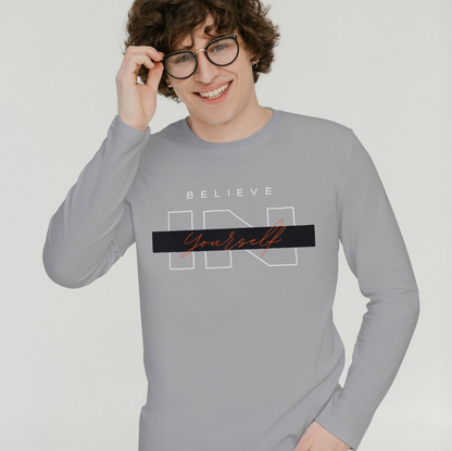 Men Cotton Full Sleeves T-Shirt TTF-216 - The Trendy Fashions