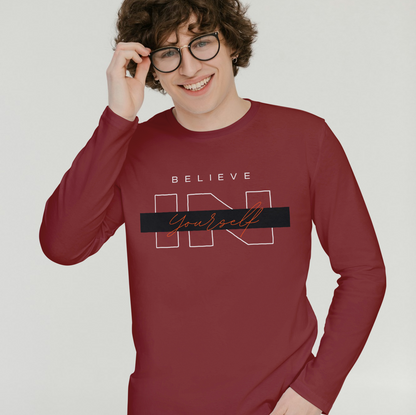 Men Cotton Full Sleeves T-Shirt TTF-216 - The Trendy Fashions