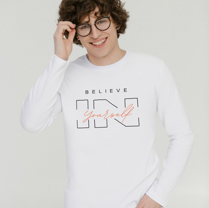 Men Cotton Full Sleeves T-Shirt TTF-216 - The Trendy Fashions