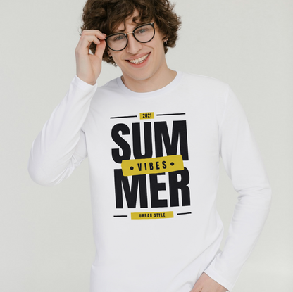 Men Cotton Full Sleeves T-Shirt TTF-217 - The Trendy Fashions