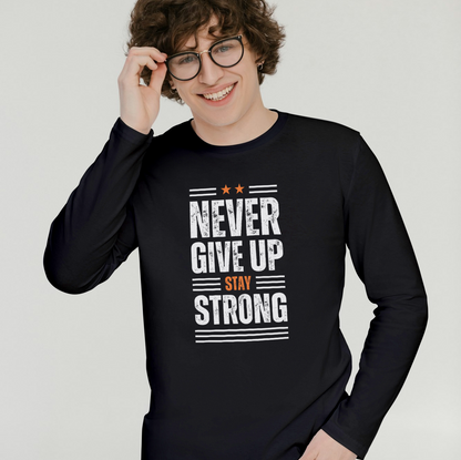 Men Cotton Full Sleeves T-Shirt TTF-222 - The Trendy Fashions
