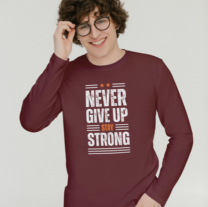 Men Cotton Full Sleeves T-Shirt TTF-222 - The Trendy Fashions