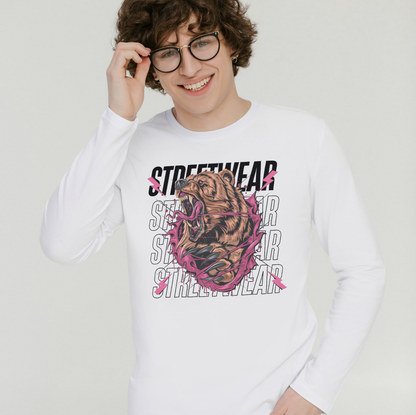 Men Cotton Full Sleeves T-Shirt TTF-226 - The Trendy Fashions