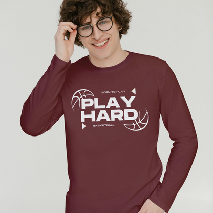 Men Cotton Full Sleeves Sticker Printed T-Shirt TTF-230 - The Trendy Fashions
