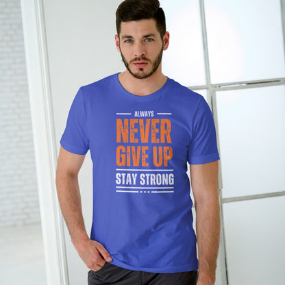 Men's Cotton T-Shirt TTF-001 - Comfortable and Stylish Casual Wear - The Trendy Fashions