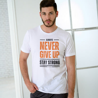 Men's Cotton T-Shirt TTF-001 - Comfortable and Stylish Casual Wear - The Trendy Fashions