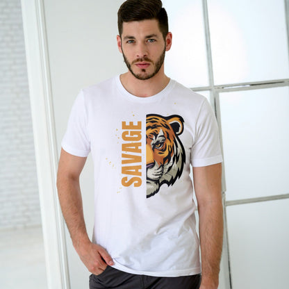 Men Cotton T-Shirt TTF-008 - The Trendy Fashions