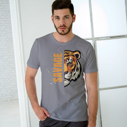 Men Cotton T-Shirt TTF-008 - The Trendy Fashions