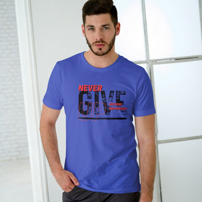 Men Cotton T-Shirt TTF-021 - The Trendy Fashions