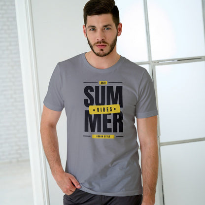 Men Cotton  T-Shirt TTF-026 - The Trendy Fashions