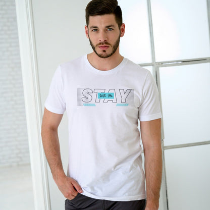 Men Cotton  T-Shirt TTF-028 - The Trendy Fashions