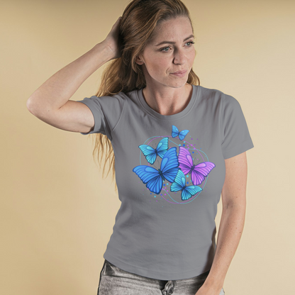 Women Cotton T-Shirt TTF-102 - The Trendy Fashions
