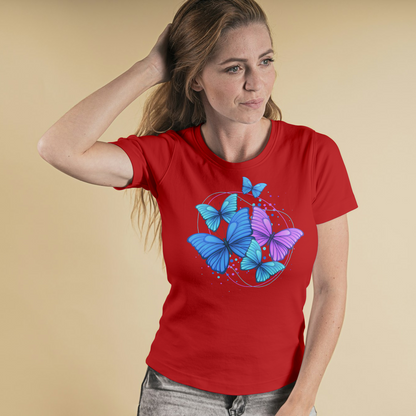 Women Cotton T-Shirt TTF-102 - The Trendy Fashions